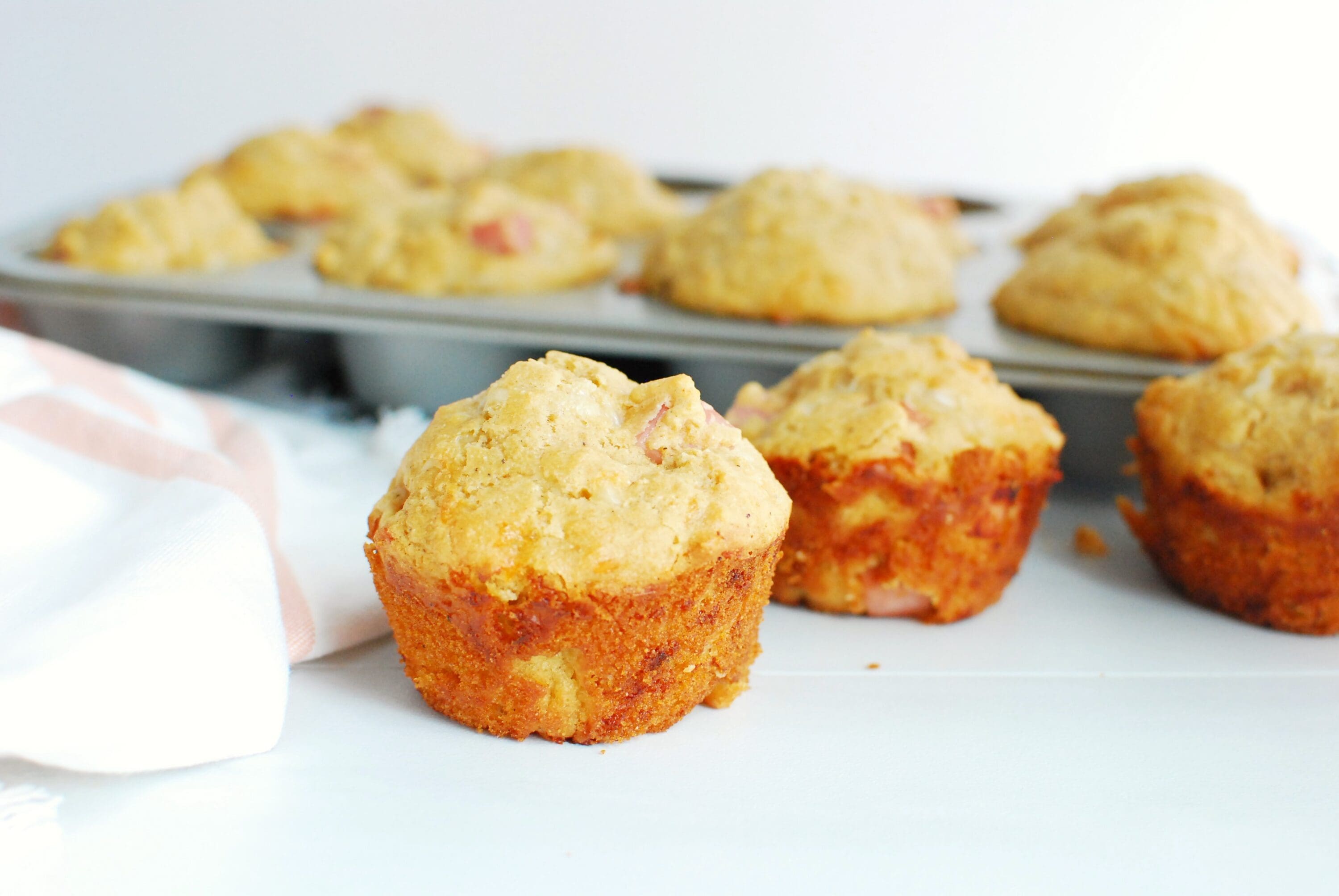 Ham and Cheese Muffins | Cheddar Cheese Muffins | New England Dairy