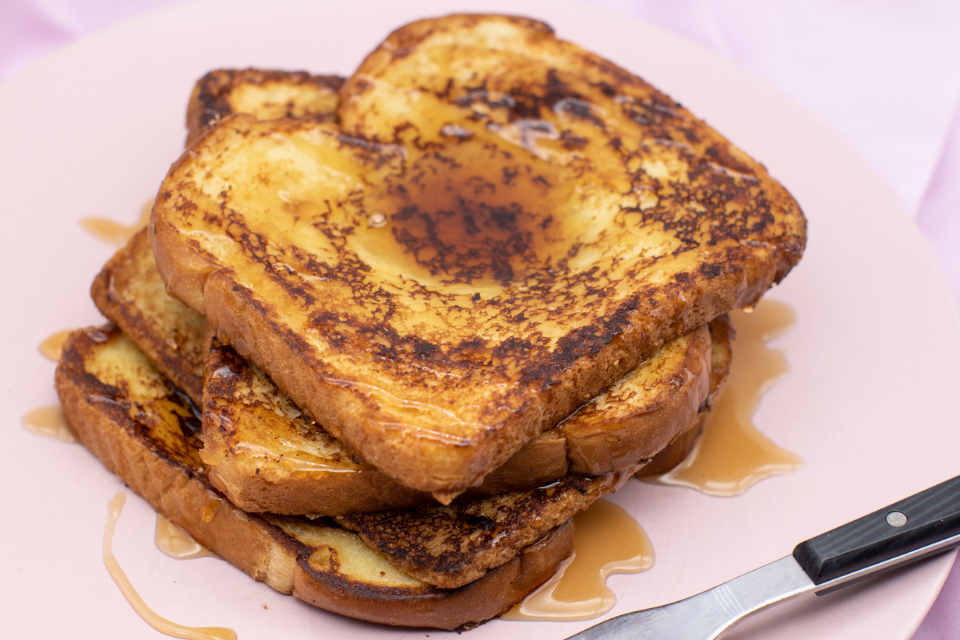 French Toast with maple syrup