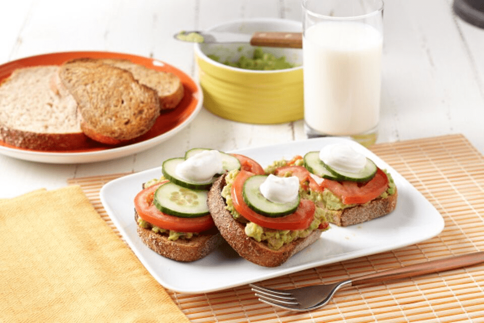 Falafel-Avocado Toast