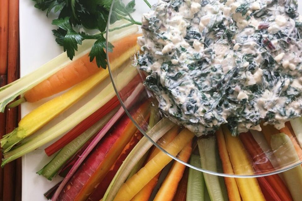 Greek Yogurt Spinach Dip