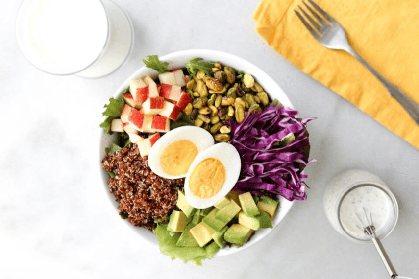 Power Bowl with Poppyseed Dressing