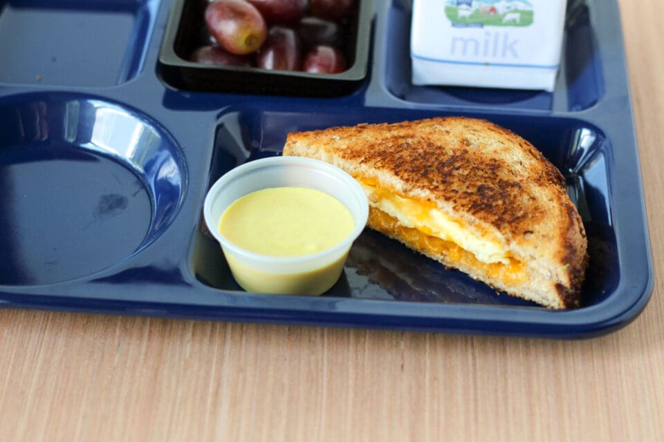 breakfast grilled cheese