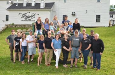 wrights dairy farm family