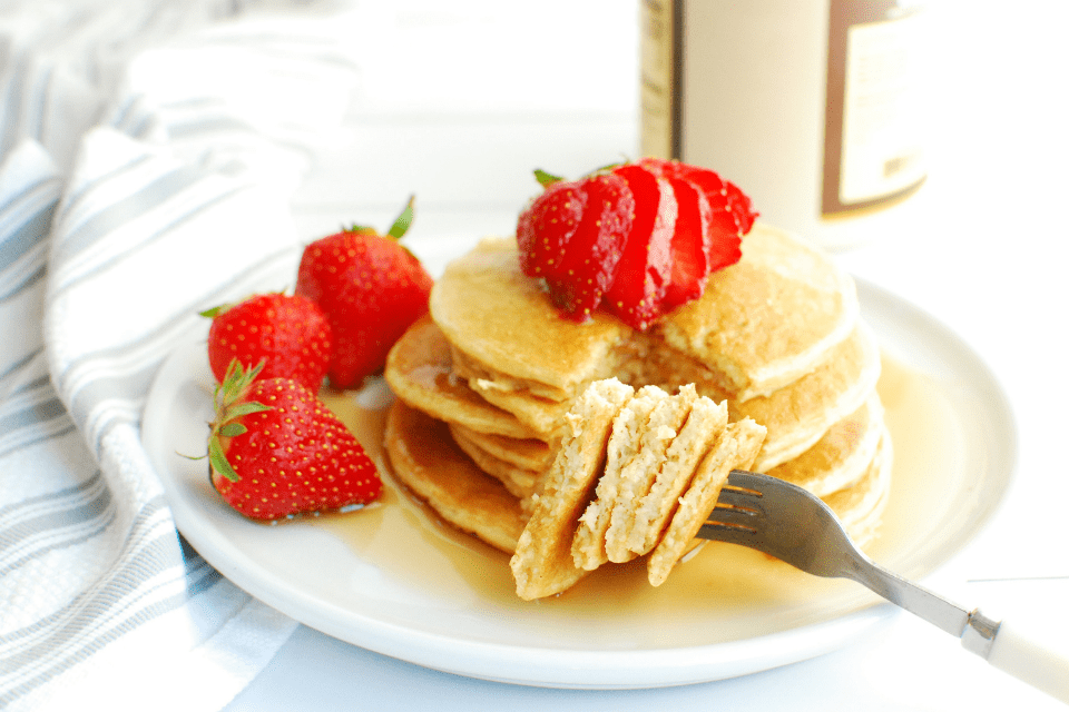 Easy-Blend Cottage Cheese Protein Pancakes | New England Dairy