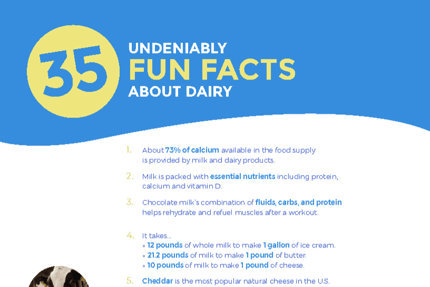 fun facts about dairy