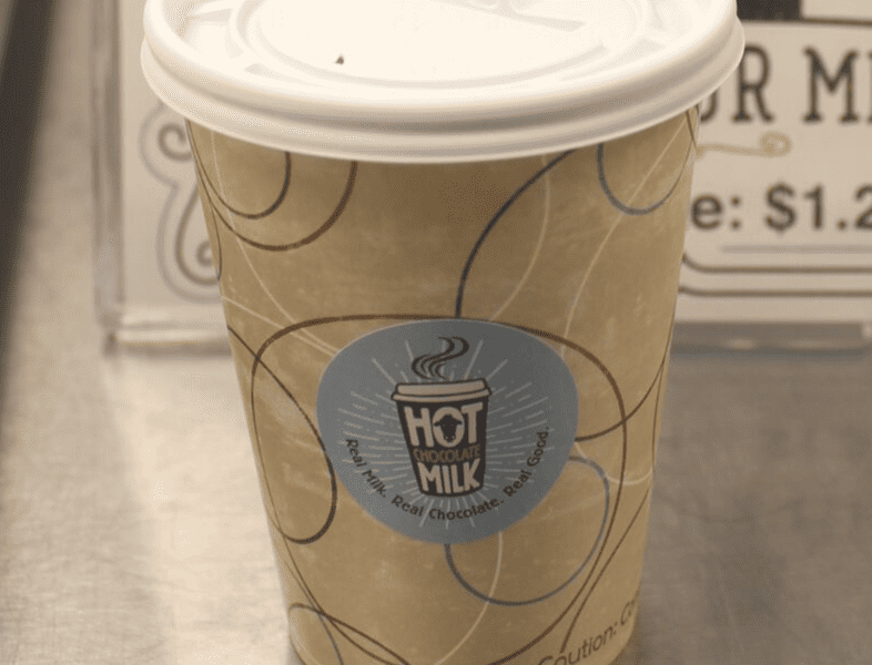 hot chocolate milk