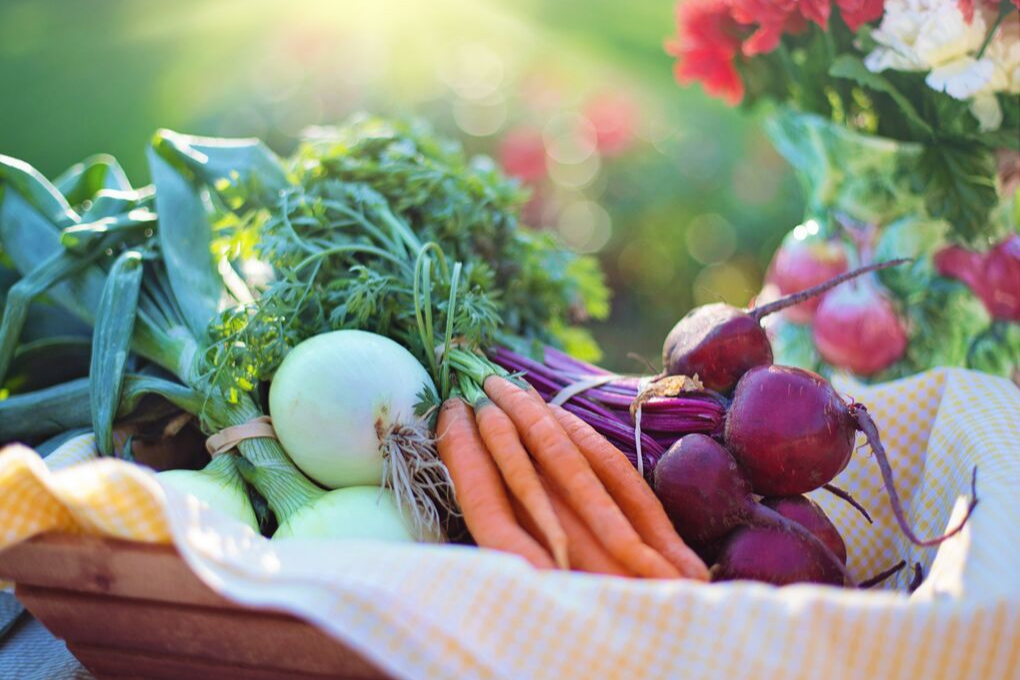 assorted fruits and veggies